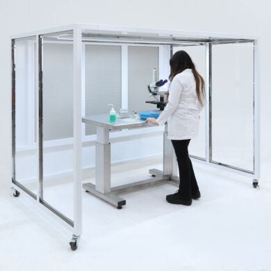 Hardwall CleanBooth™ Laminar Flow Stations