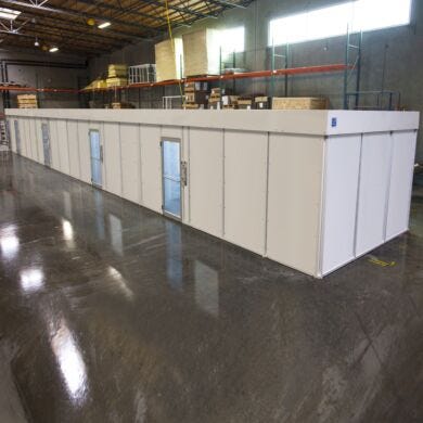 Custom Explosion-Proof Hardwall Cleanroom