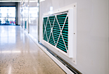 MERV 8 Filtered Wall Vents for Positive or Negative Pressure Cleanrooms
