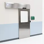 External Mount Automatic Sliding Doors, Stainless Steel